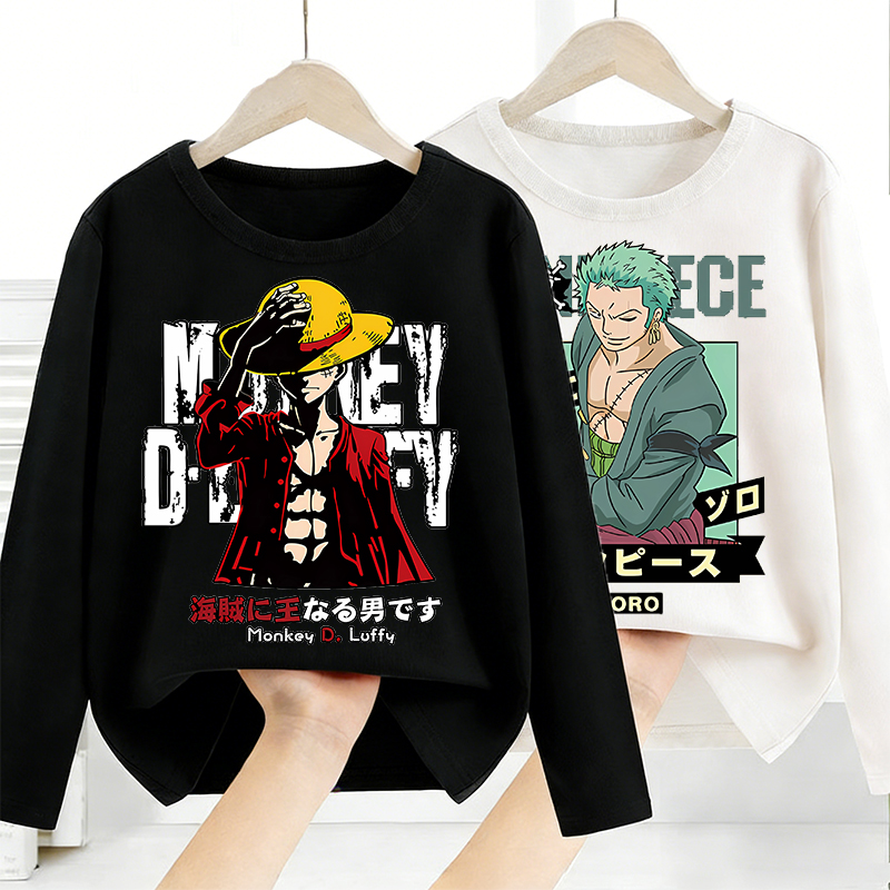Phone Accessories On Top - One Piece Long Sleeves Anime Printed