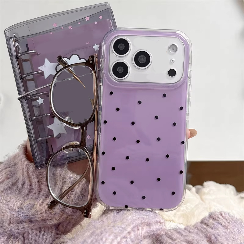 Korean Ins Girl Simple Purple  - Y2K Phone Accessories recension och pris