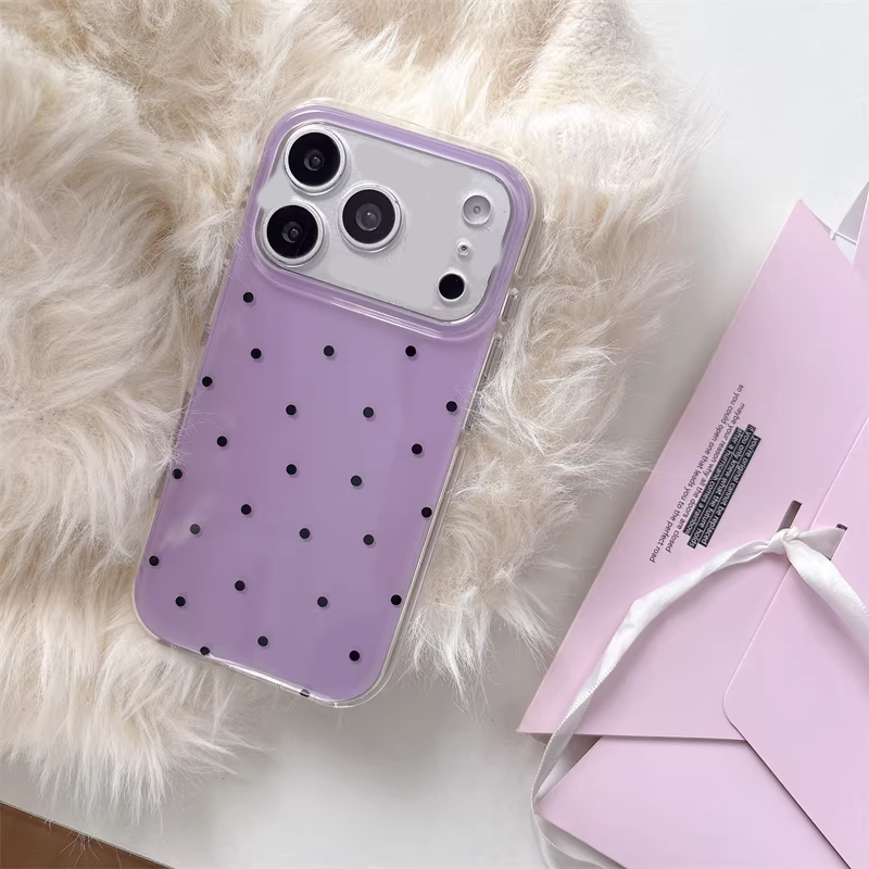 Korean Ins Girl Simple Purple  - Y2K Phone Accessories recension och pris