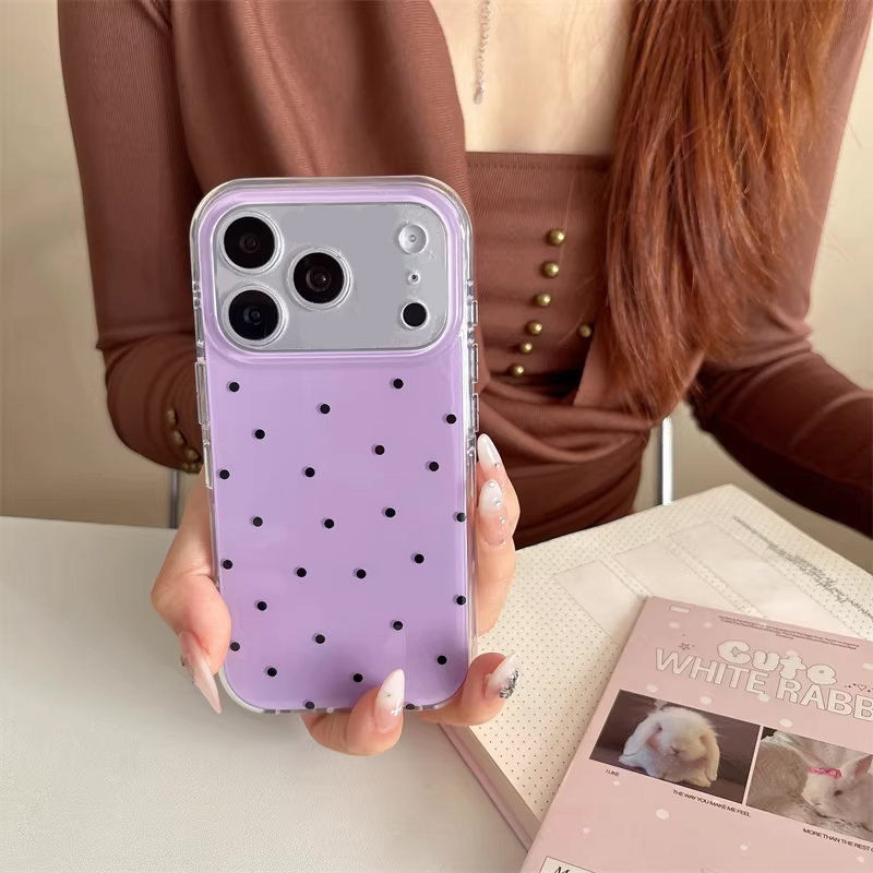 Korean Ins Girl Simple Purple  - Y2K Phone Accessories recension och pris