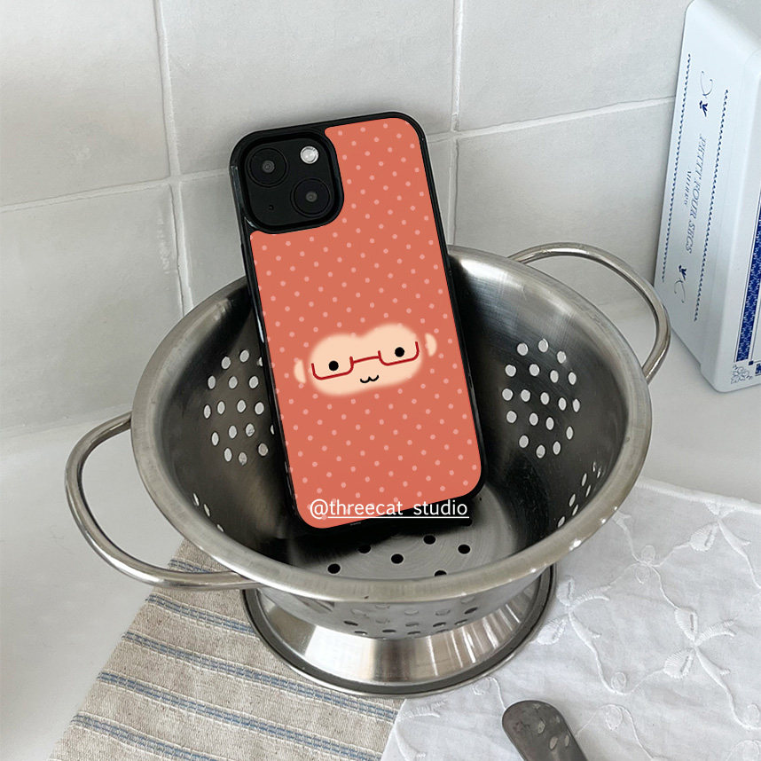 Korean Ins Cute Orange Polka D - Y2K Phone Accessories recension och pris
