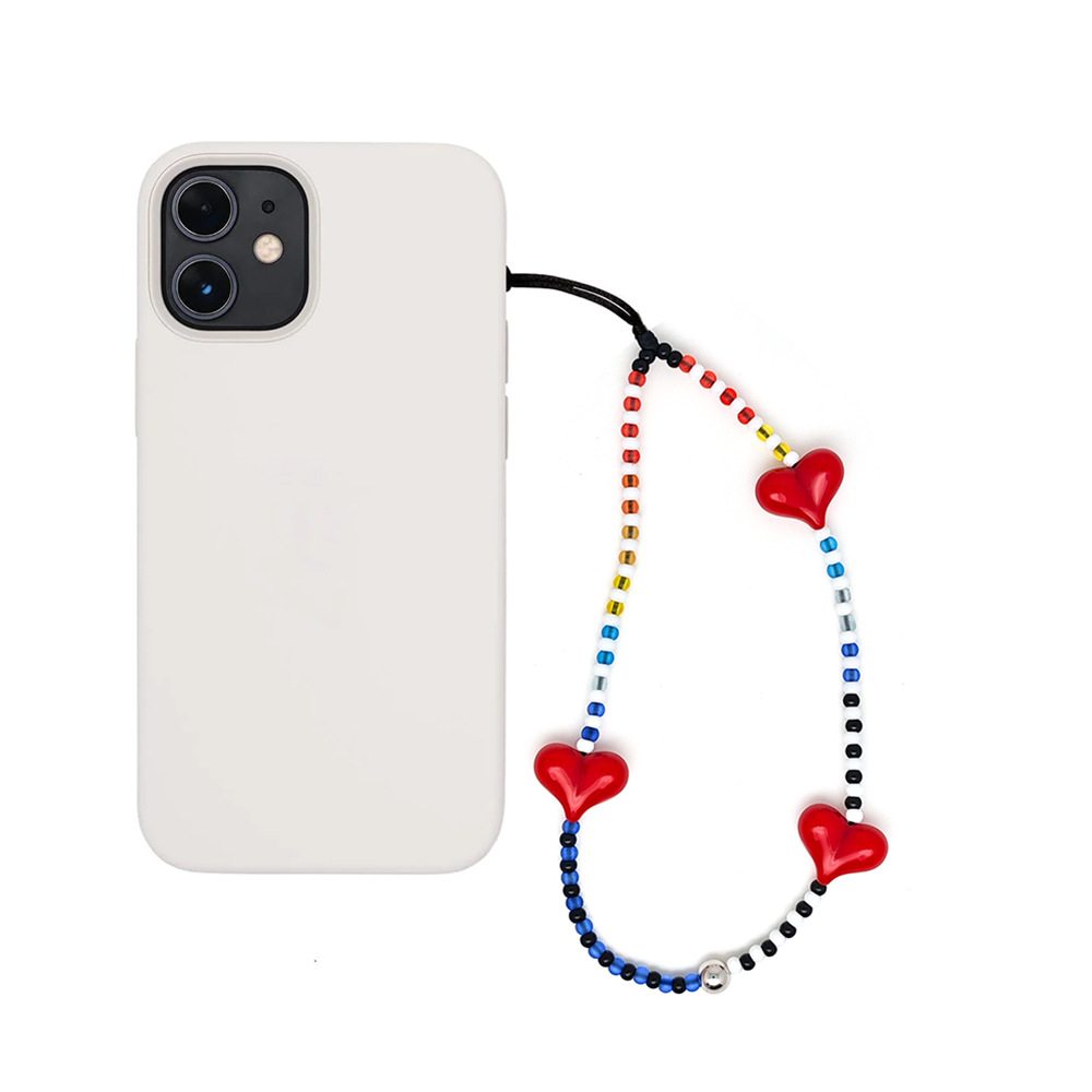 HERLOOK Y2K Beaded Heart Phone - Phone Accessories For Teens recension och pris