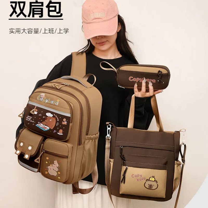 Capybara School Backpack Teens - Phone Accessories For Teens recension och pris