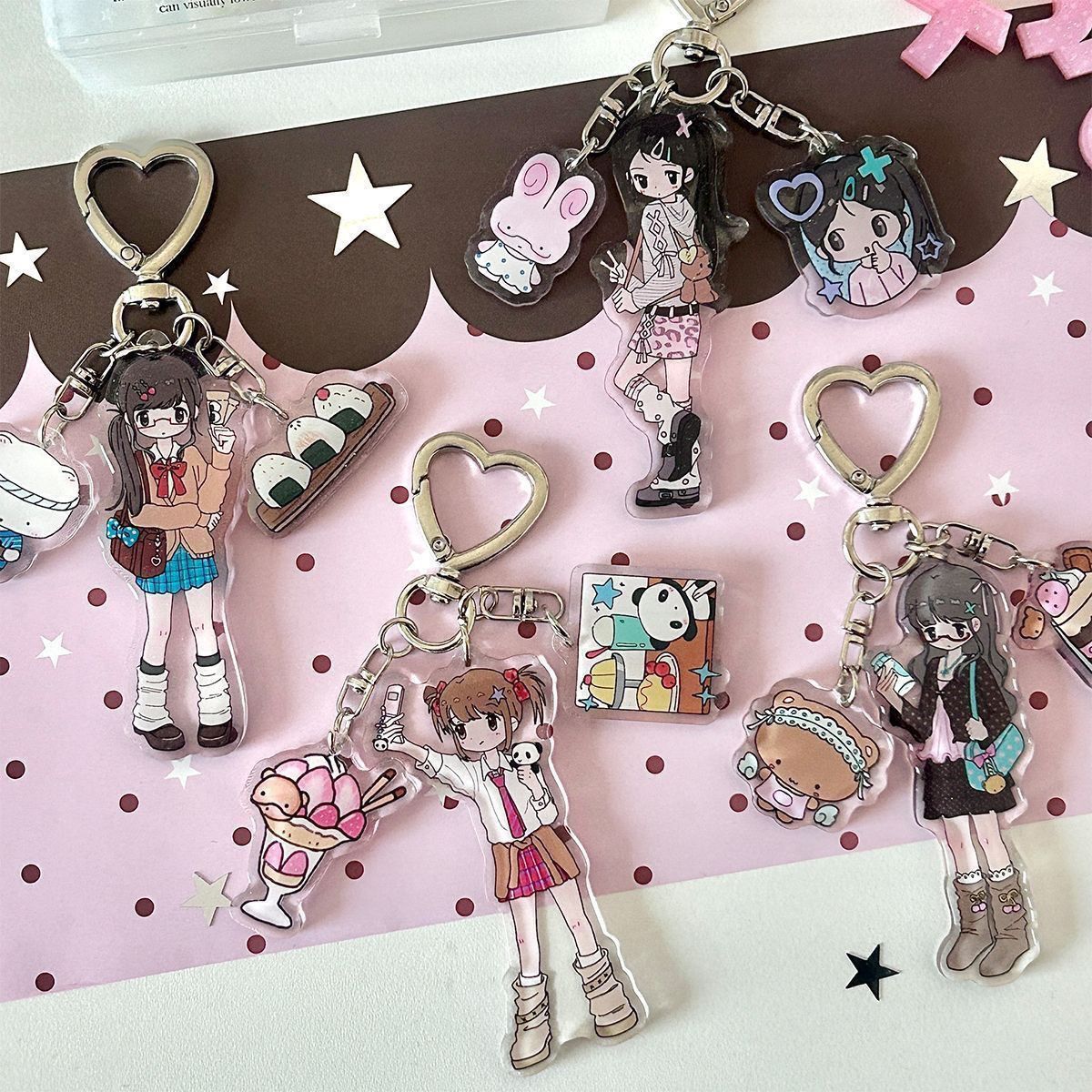 Cute Girl Aesthetic Acrylic Ph - Phone Accessories Cute recension och pris
