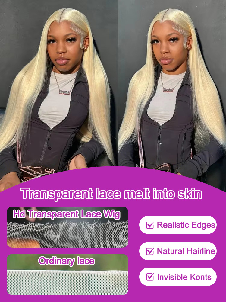 613 Blonde Bone Straight Human - Phone Accessories On Top recension och pris
