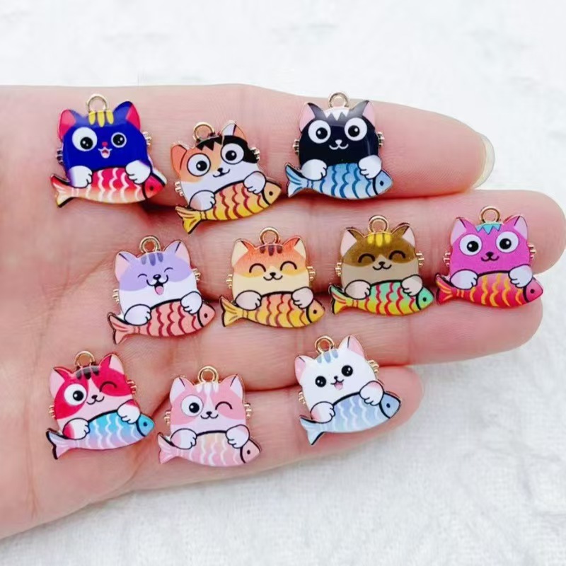 10pcs cross-border cartoon cut - Phone Accessories Cute recension och pris