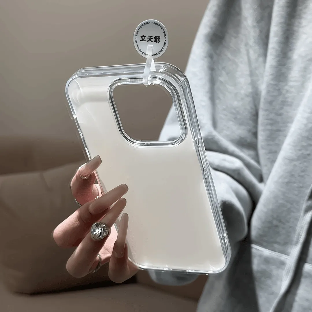 Advanced Minimalist White Larg - Y2K Phone Accessories recension och pris