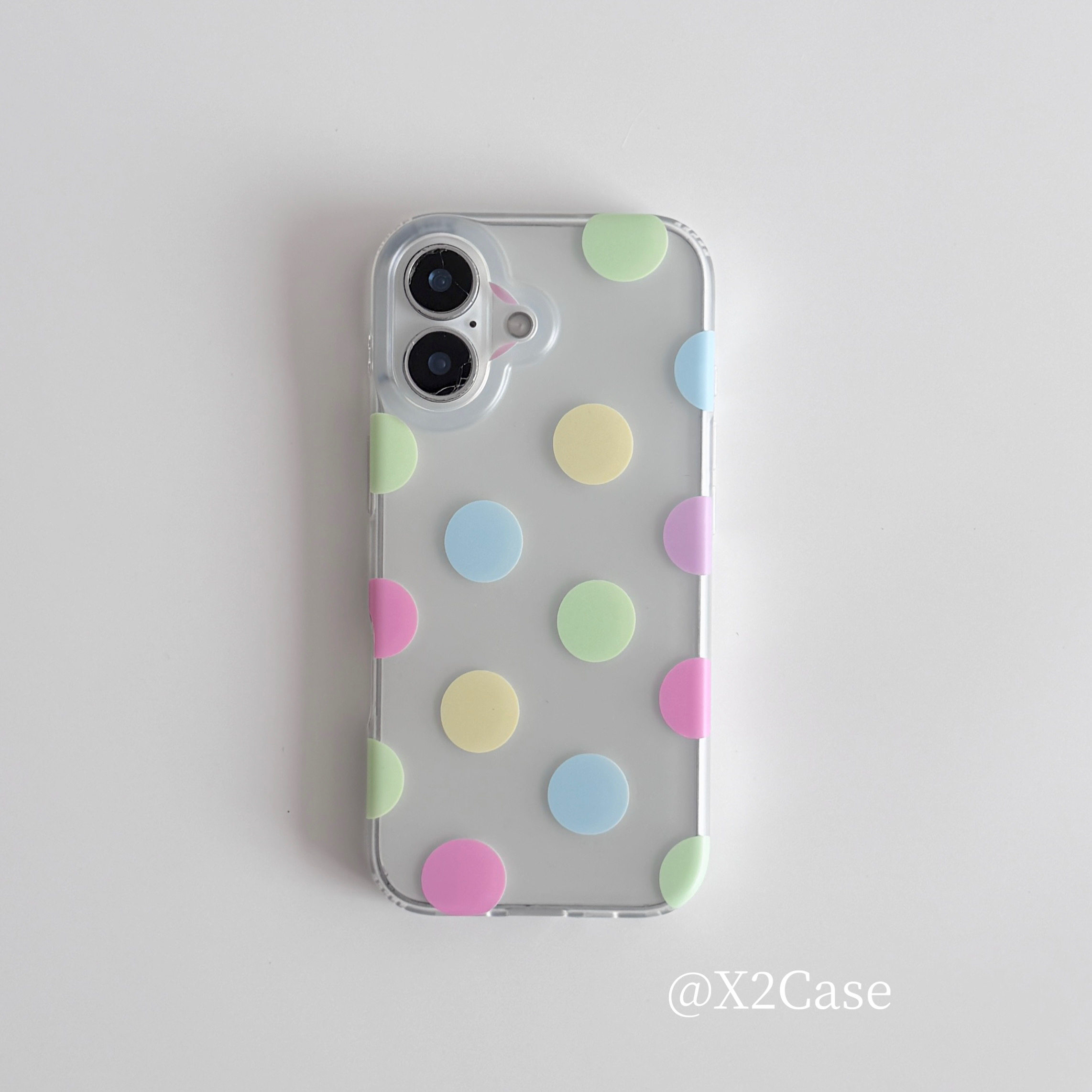 Korea Ins Colorful Polka Dots  - Y2K Phone Accessories recension och pris