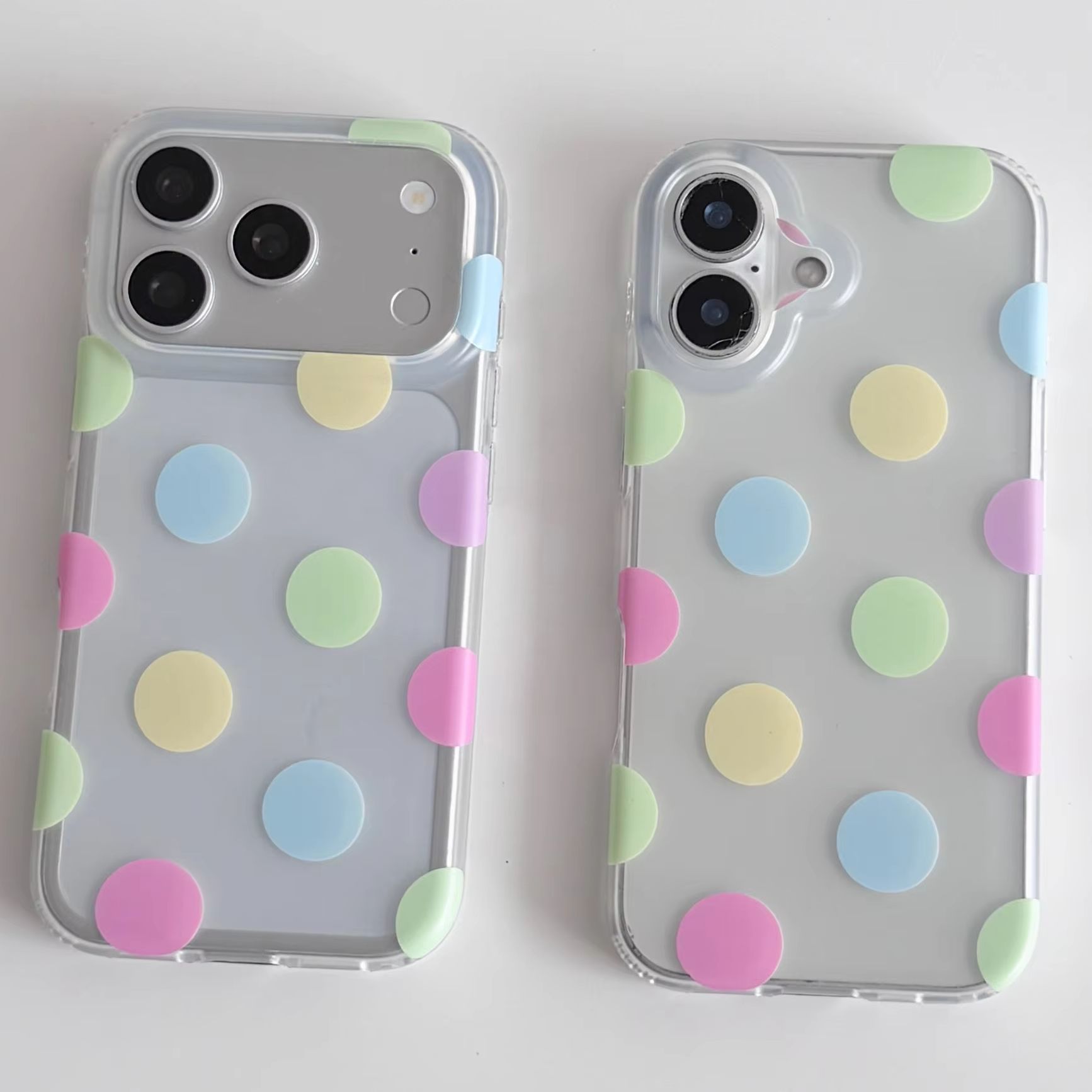 Korea Ins Colorful Polka Dots  - Y2K Phone Accessories recension och pris