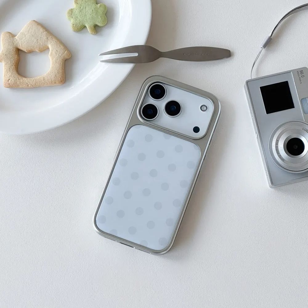Korean Ins Minimalist Blue Pol - Y2K Phone Accessories recension och pris