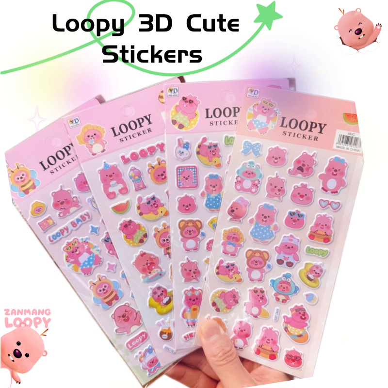 New Pororo Anime Cute Loopy 3D - Phone Accessories Cute recension och pris