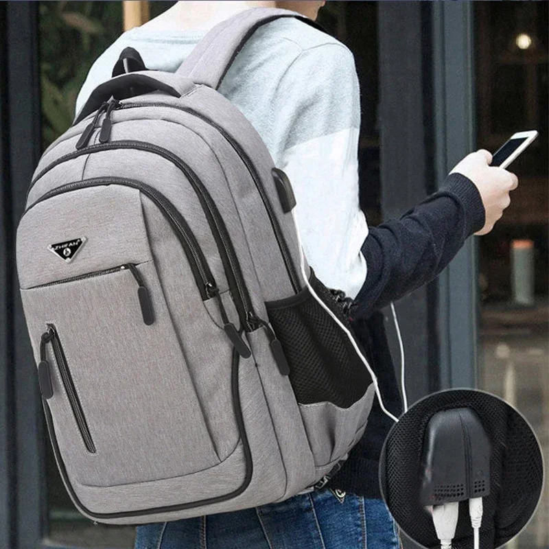 Large Capacity Backpack Men La - Phone Accessories For Teens recension och pris