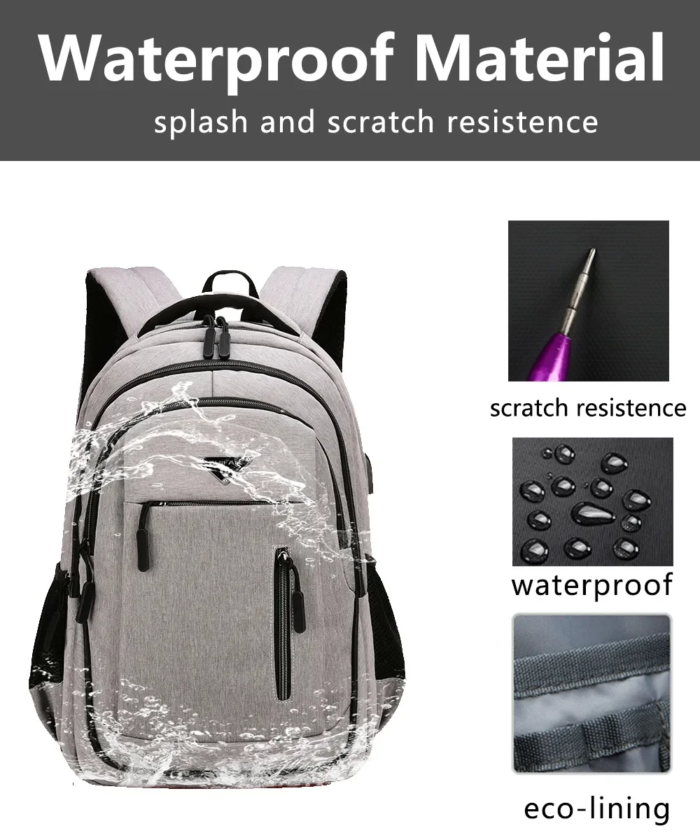 Large Capacity Backpack Men La - Phone Accessories For Teens recension och pris